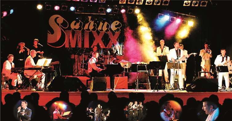 Die Band „SahneM!XX“ wird in Lehmen Udo Jürgens-Fans begeistern.privat