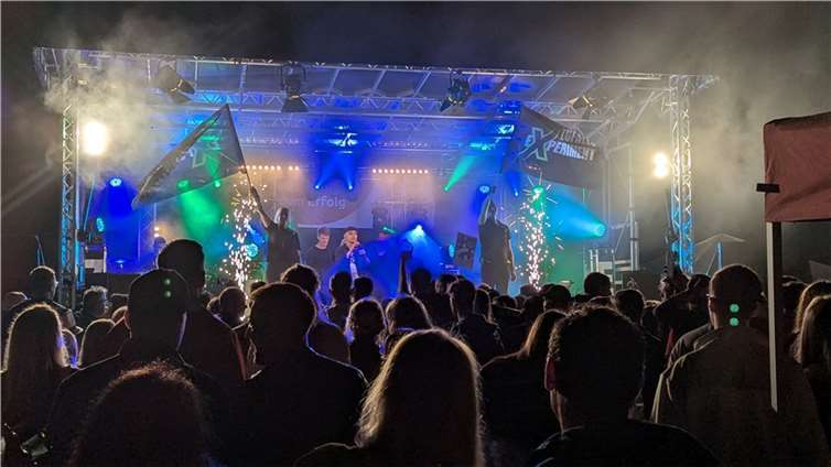 Die Band „Zufallsexperiment“ begeisterte das Publikum