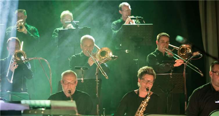 Die Bandbreite der gebotenen Musik des Big-Band-Konzerts wird wieder sehr groß sein.