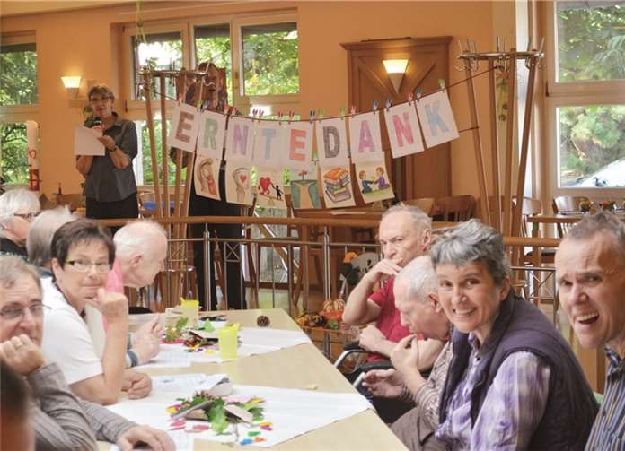 Die Barmherzigen Brüder Saffig interpretierten das Wort „Erntedank“ ganz neu. privat