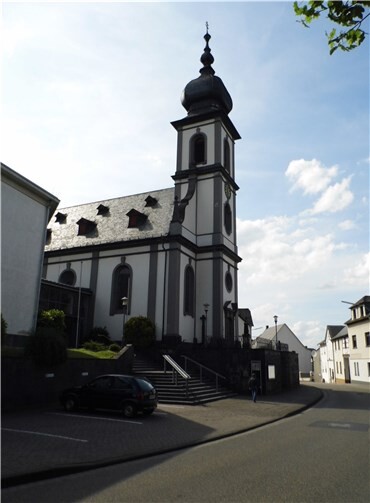 Die Barockkirche St. Cäcilia Saffig. Foto: privat