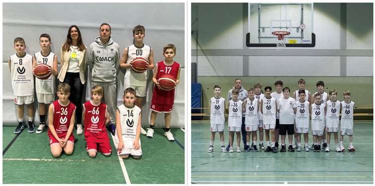 Die Baskets Lions Adenau freuen sich, bekannt zu geben, dass Sandra Adams von der DVAG als weiterer Sponsor für die Juniorenmannschaft gewonnen werden konnte. Fotos: privat