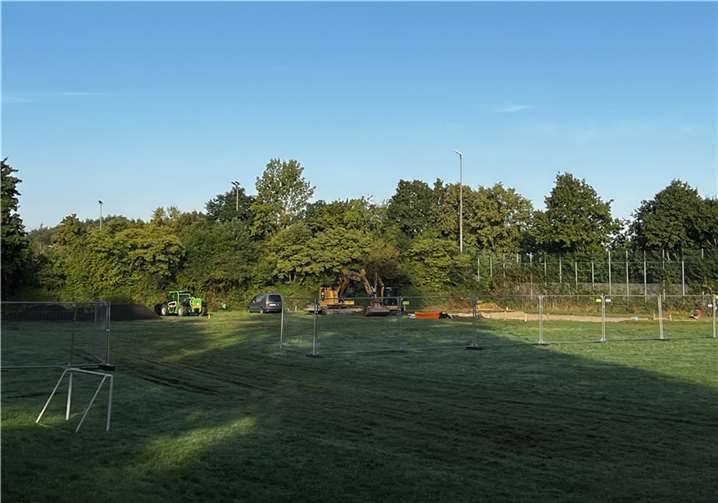 Die Bauarbeiten im Rheinbacher Freizeitpark haben begonnen. Quelle: Stadt Rheinbach