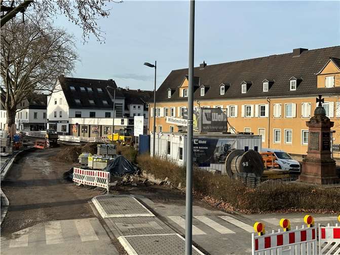 Die Baustelle Wilhelmstraße wird schneller fertig sein als ursprünglich gehofft.  Foto: Stadt Neuwied/Ulf Steffenfauseweh