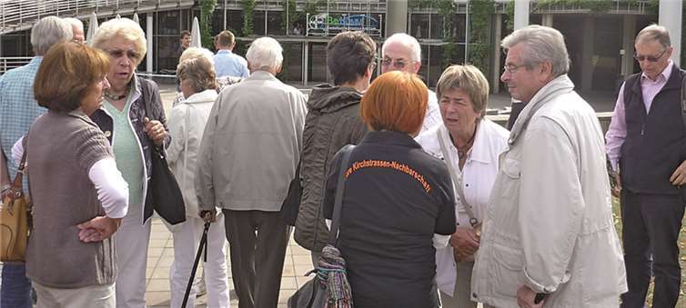 Die Bayer-Werke waren eines der interessanten Ausflugsziele. privat