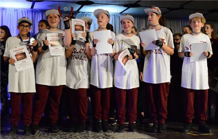 Die „Beat Styler“ der Tanzschule Dirk Reiß aus Dormagen hatten den ersten Platz bei den Kids (12-15 Jahre) abgeräumt.