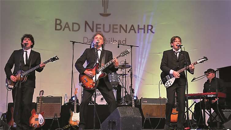 Die Beatles-Revival-Band begeisterte das Publikum. STF