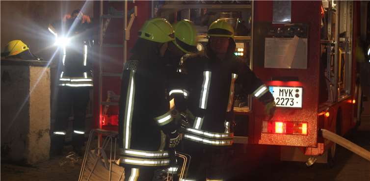 Die Bedingungen bei der Übung waren sehr realistisch.privat