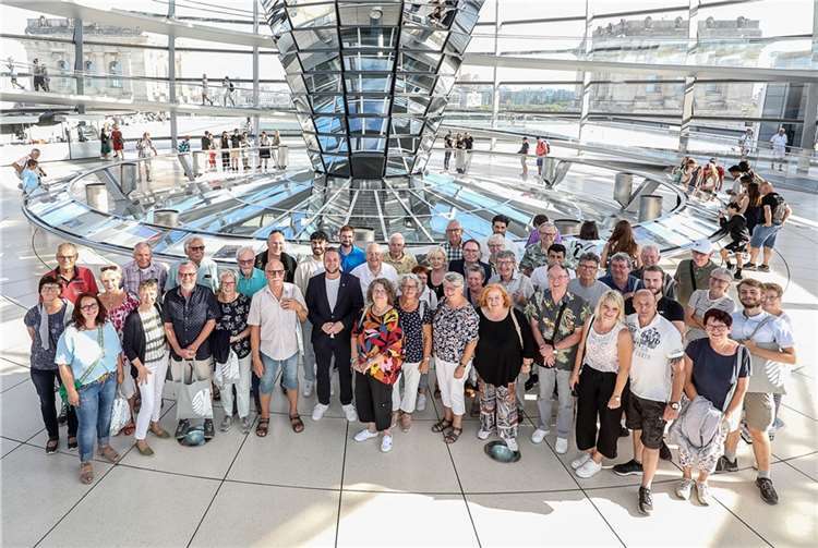 Die Beetfreunde Erpel auf Erkundungstour in Berlin. Foto: Thorsten Halm