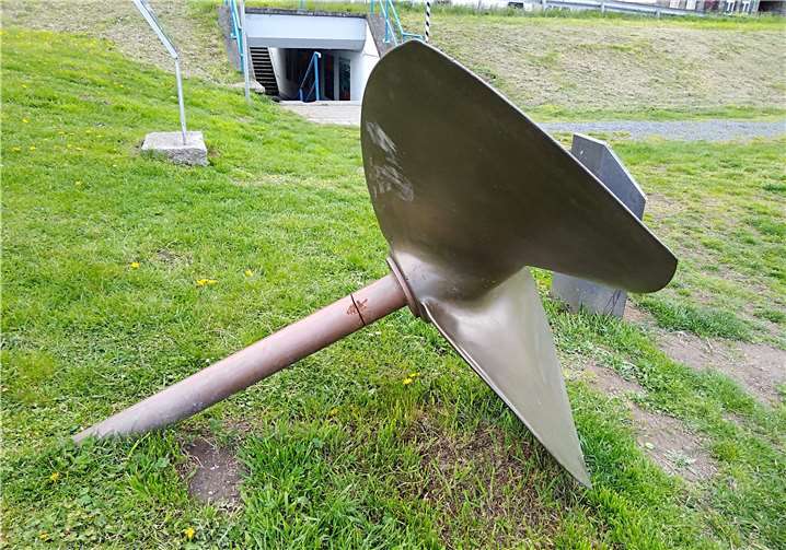 Die Befestigung der Schiffsschraube wurde durchgesägt. Foto: privat