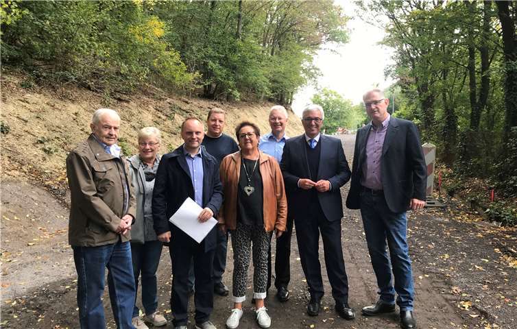 Die Begehung der Baustelle stimmte die Mitglieder positiv.Foto: privat