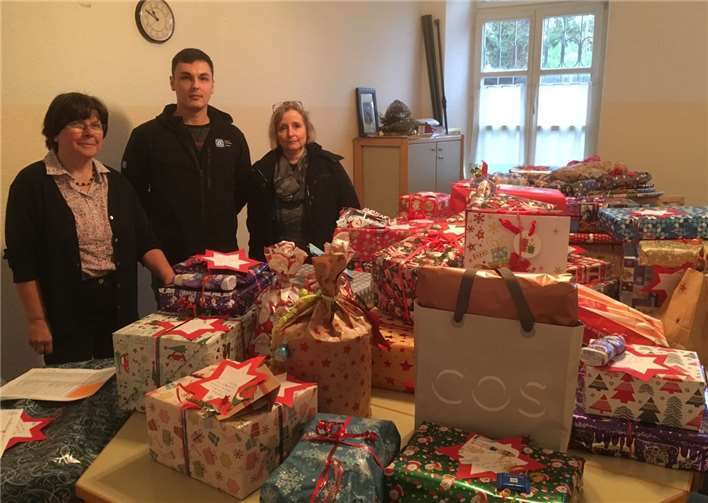 Die Belegschaft von ZF-TRW KFZ-Ausrüstung GmbH Neuwied erfüllt bereits zum neunten Mal Kinderwünsche. privat