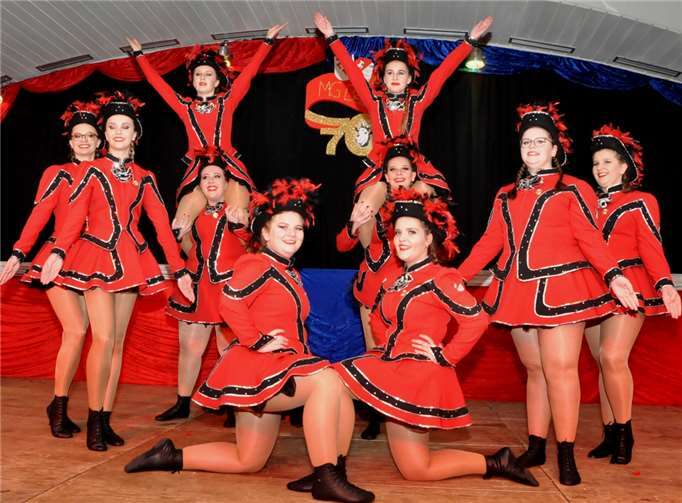 Die Beller „Garde der Möhnen“ zeigte Höchstleistungen.