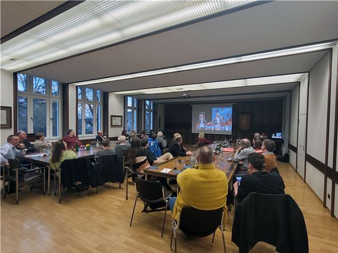 Die Bendorfer Karnevals- und Möhnenvereine blickten auf die Session zurück.  Fotos: Stadt Bendorf