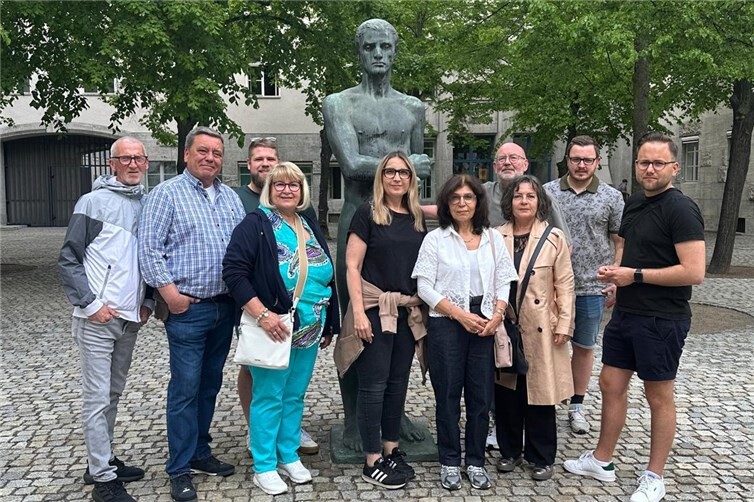 Die Bendorfer Reisegruppe besuchte auch den Bendlerblock.