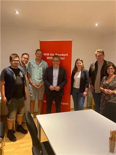 Die Bendorfer SPD-Ratsfraktion mit Dr. Thorsten Rudolph. Quelle: SPD Ortsverein Bendorf