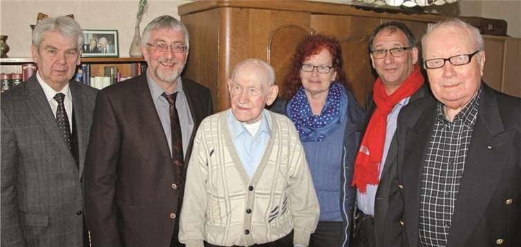 Die Bendorfer SPD gratuliert seinem Urgestein Alois Volk zu seinem 101. Geburtstag.privat