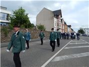 Die Bendorfer Schützen beim Festumzug.
