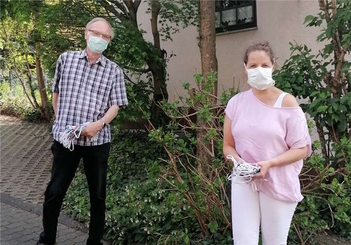 Die Bendorfer Tafel konnte sich über die gespendeten Masken freuen. Foto: privat