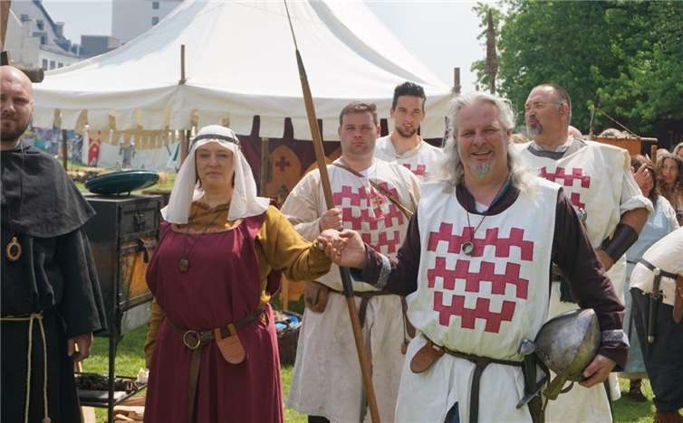 Die Bergische Ritterschaft ist in Bad Hönningen gerne zu Gast.