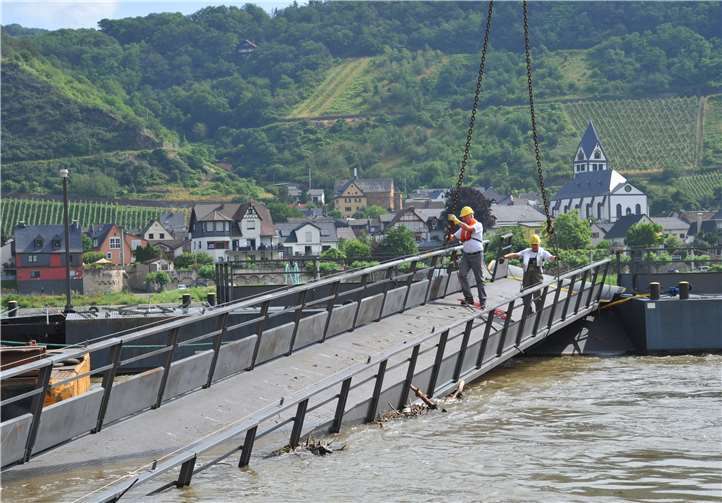 Die Bergungsarbeiten verliefen weitgehend nach Plan und problemlos.