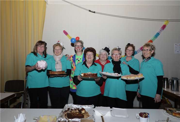 Die Berkumer Möhne steuerten auch in diesem Jahr wieder Tatkraft, Kaffee und Kuchen bei. CEW