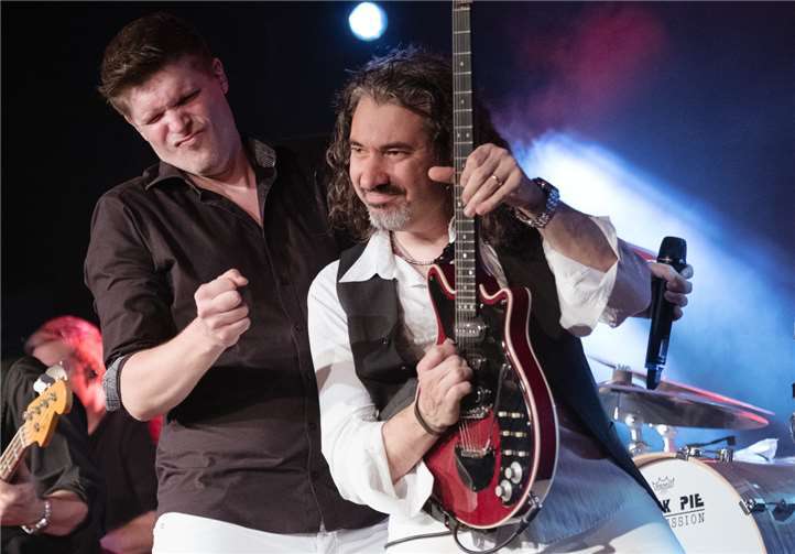 Die Besten Hits von Queen wird die Band „WE ROCK Queen“ am 2. November in Remagen präsentieren. Foto: Heiko Kapeller Messerich