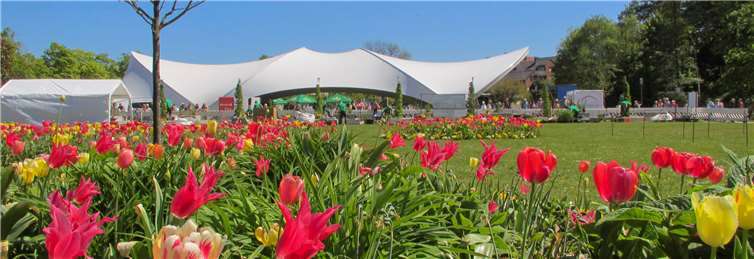 Die Besucher der Landesgartenschau können sich auf ein abwechslungsreiches Programm freuen. Foto: Opera Tent