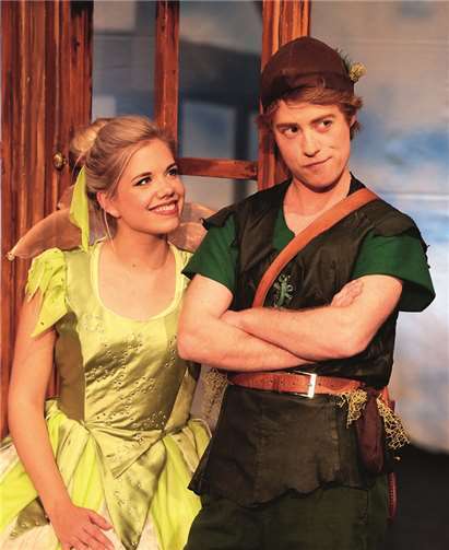 „Peter Pan - das Musical“ Die Besucher erleben bei der Aufführung die Abenteuer von Peter Pan und seinen Mitstreitern. privat