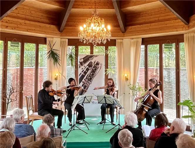 Die Besucher erlebten einen wunderschönen Vormittag.  Foto: privat