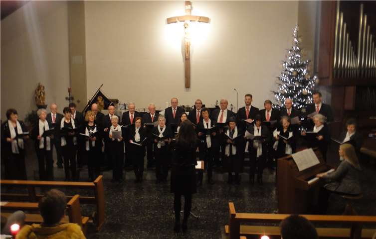 Die Besucher in der Stromberger St.-Anna-Kirche waren vom Konzert begeistert.privat