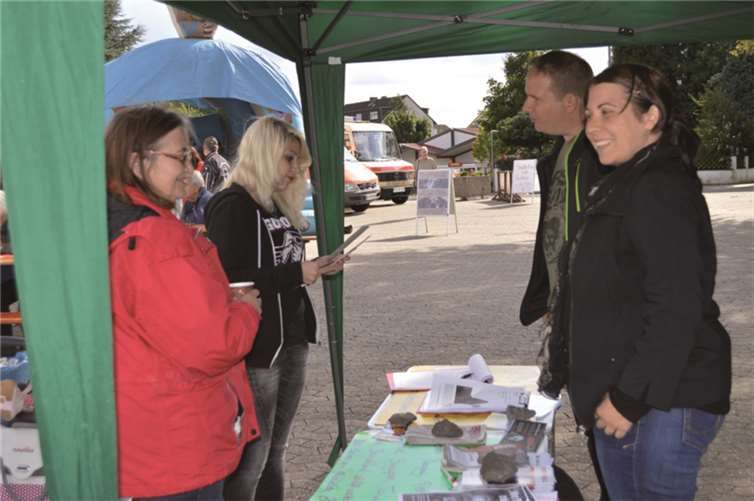 Die Besucher konnten sich umfassend zu verschiedenen Themenbereichen informieren