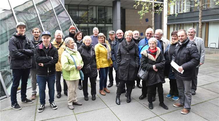 Die Besuchergruppe der SPD war bereits am frühen Morgen nach Mainz aufgebrochen.Privat