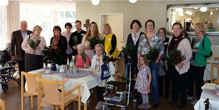 Die Besuchgruppe um Gabriele Hermann-Lersch und Guido Ernst.Foto: CDU Bad Breisig