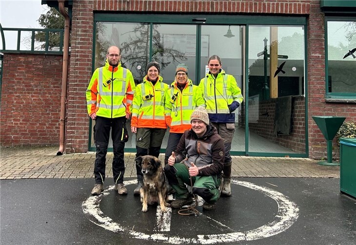 Die Beteiligten bedankten sich ausdrücklich bei allen Helfern.  Foto: privat