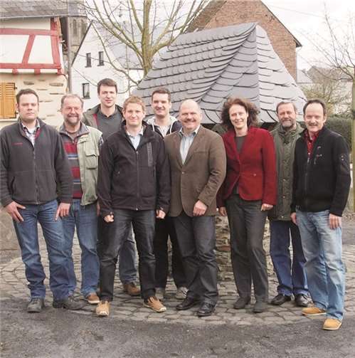 Die Bewerber der FWG Kehrig: (v.l.) Daniel May, Walter Freiling, Tobias Fuchs, Robin Hilicke, Daniel Reif, Heinz Fuhrmann, Eva Simonis, Heino Simonis, Fritz Mohr. Es fehlt: Karin Heimann.  Privat
