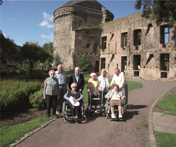 Die Bewohner hatten viel Freude in Andernach.privat