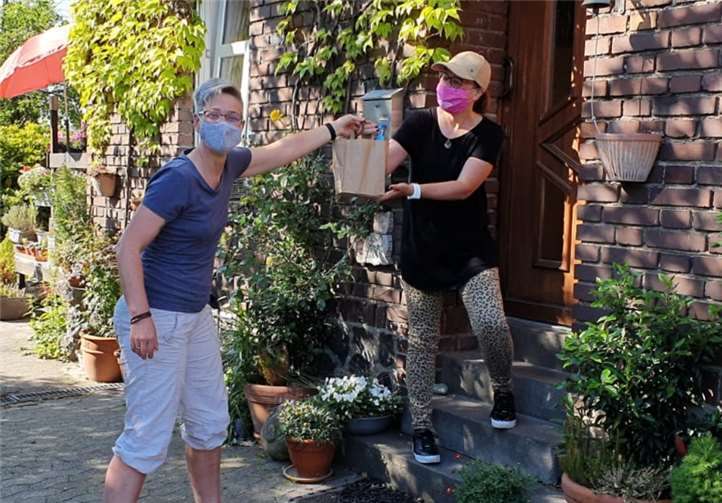 Die Bewohner waren sehr erfreut über diese tolle Überraschung.