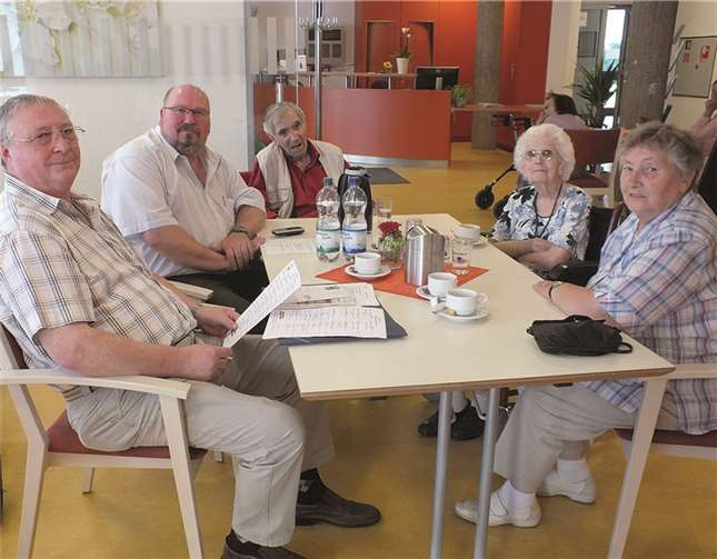 Die Bewohnervertretung freut sich über die neuen Wohnbereichsnamen.privat