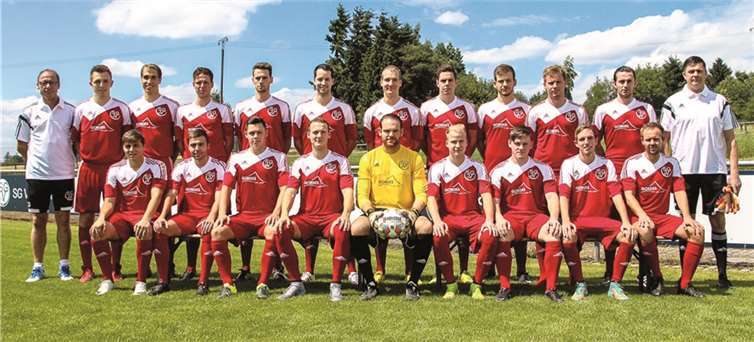 Die Bezirksligamannschaft der SG Vordereifel 2015/2016. Privat