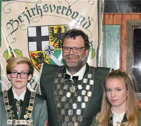 Die Bezirksmajestäten.Foto: privat