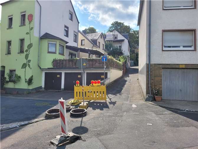 Die Bienhornstraße von der Wendelinusstraße aus.