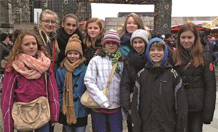 Die Big Bengel machten sich einen schönen Adventstag in Köln. Privat