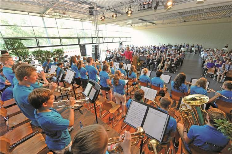 Die Bigband sorgte für angemessene musikalische Highlights.