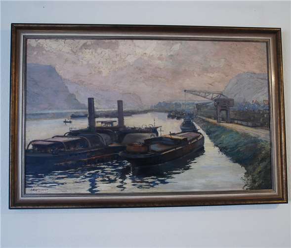 Die Bilder von Josef Krahforst bilden den Grundstock der Ausstellung. Foto: Kulturverein Brohl