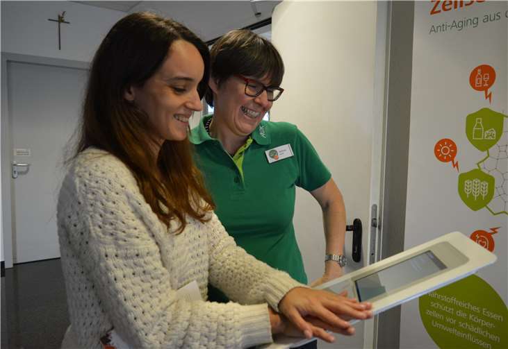 Die Biozoom-Messung konnte die Carotinoide im Körper feststellen.