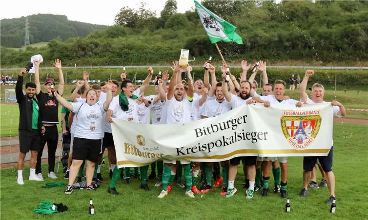 Die Bitburger Kreispokalsieger 2020.Foto: Claus Deptalla