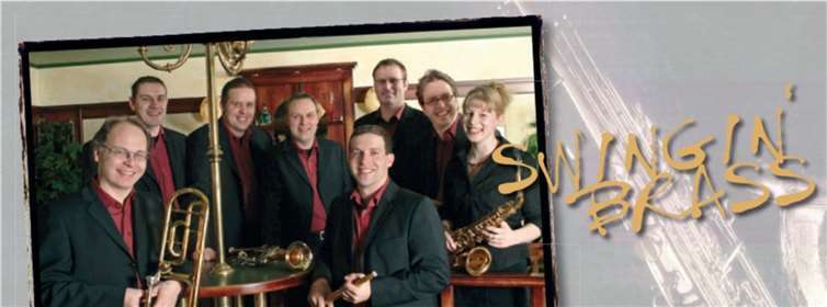 Die Bläsergruppe Swingin‘ Brass wird das Fest eröffnen. privat