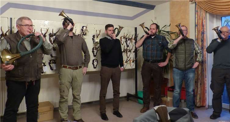 Die Bläsergruppe gab der Versammlung den richtigen Rahmen.  Anja Templin