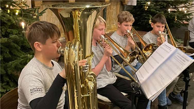 Die Bläserklassen lieferten einen überzegenden Auftritt.  Fotos: privat